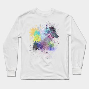 Oblivion & Oathkeeper Splash (White) Long Sleeve T-Shirt